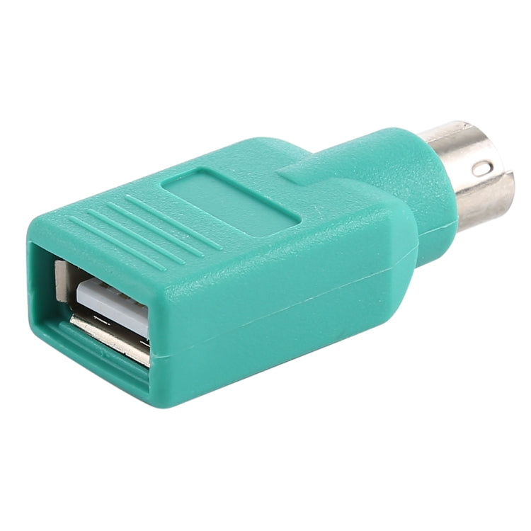 USB A Jack to mini DIN6 male Adapter (USB to PS/2)(Green) Eurekaonline