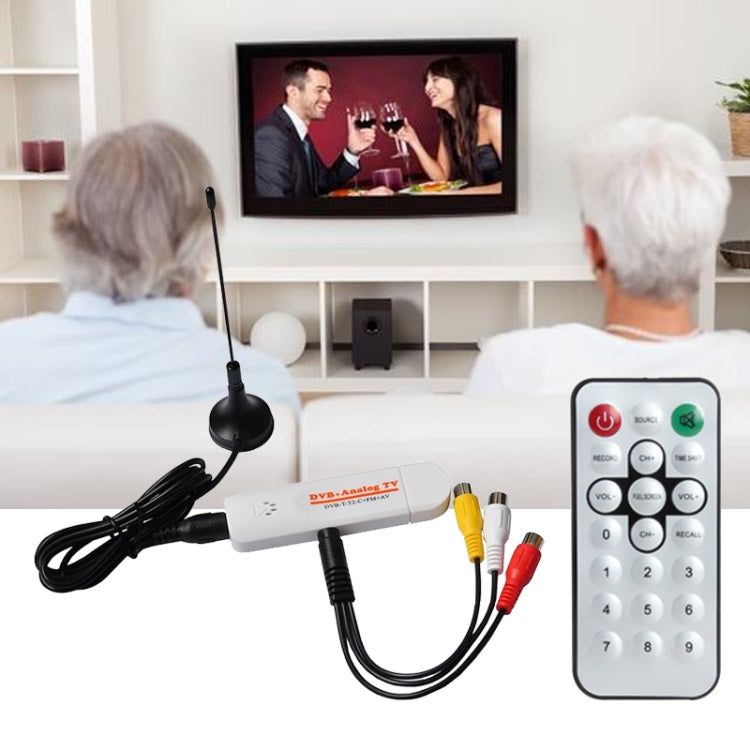 USB Analog TV Stick, Watch Analog TV On Your PC, With AV IN, Suitable for Global Eurekaonline