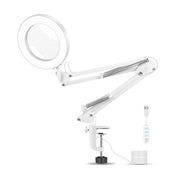 USB Desktop LED Ring Light Welding Auxiliary Magnifying Glass Lighting Desk Lamp Eurekaonline