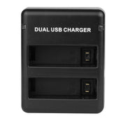 USB Dual Battery Travel Charger for GoPro HERO4 (AHDBT-401)(Black) Eurekaonline