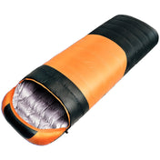 USB Electric Heating Down Cotton Sleeping Bag 3-speed Temperature Adjustment (180+30)x75cm(Orange) Eurekaonline