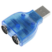 USB Male to PS/2 Female Adapter for Mouse / Keyboard Eurekaonline