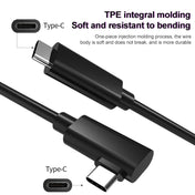 USB Male to USB 3.2 Gen1 Type-C Elbow VR Link Cable For Oculus Quest 1 / 2, Cable Length:5m(Black) Eurekaonline