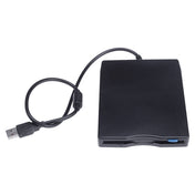 USB Portable Diskette Drive, USB External Floppy Drive(Black) Eurekaonline