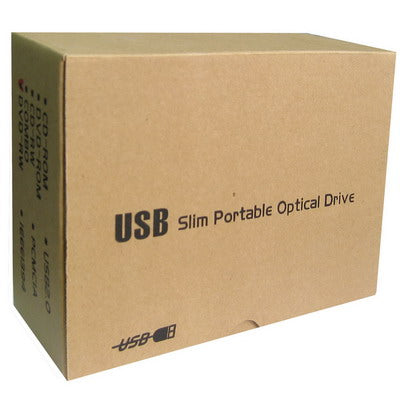 USB Slim Portable Optical Driver (DVD-RW)(Black) Eurekaonline