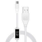 USB to Micro Charging Cable with LED Display Screen Eurekaonline