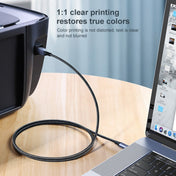Ugreen Type-C / USB-C to Type-B Printer Nylon Braid Connect Data Cable, Length: 3m Eurekaonline