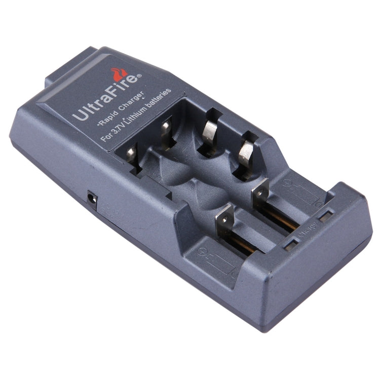 UltraFire Rapid Battery Charger 14500 / 17500 / 18500 / 17670 / 18650, Output: 4.2V / 450mA , EU Plug(Grey) Eurekaonline