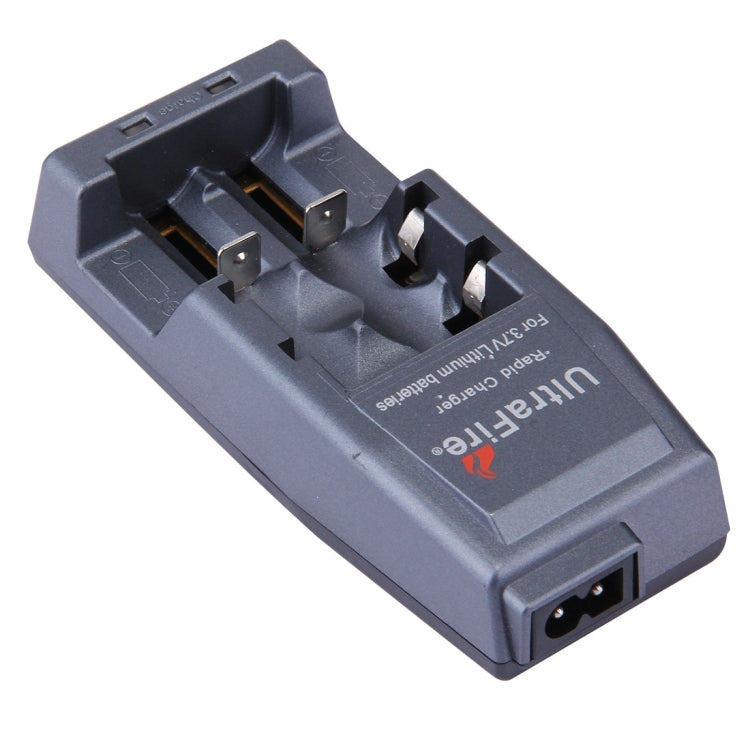 UltraFire Rapid Battery Charger 14500 / 17500 / 18500 / 17670 / 18650, Output: 4.2V / 450mA , EU Plug(Grey) Eurekaonline