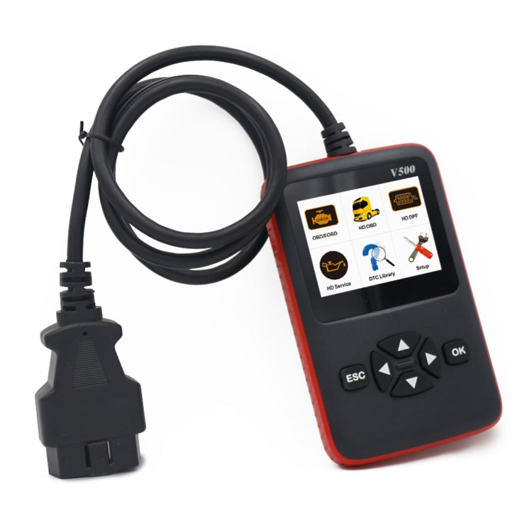 V500 Trunk HD Reading Card Professional OBDII Diagnostic Code Scanner Tool Eurekaonline