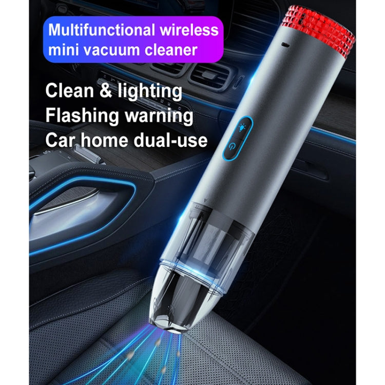 V6 Multifunctional Portable Wireless Car Vacuum Cleaner With Lighting Flashing Light Eurekaonline