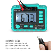 VC60B+ Digital Multimeter Measuring Instrument Digital Insulation Resistance Tester Eurekaonline