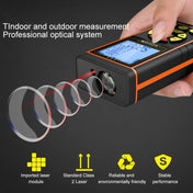 VCHON 120m Handheld Rechargeable Voice Laser Rangefinder High Precision Infrared Room Measuring Instrument Electronic Laser Ruler Eurekaonline