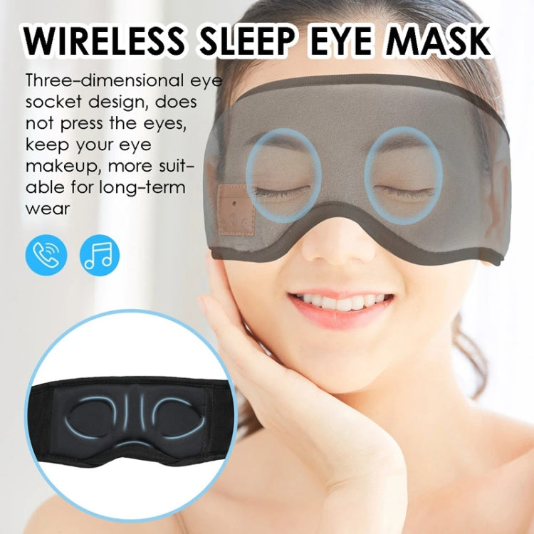 VG014 Detachable Bluetooth Smart Eye Mask Travel Nap Music Sleep Mask(Gray) Eurekaonline
