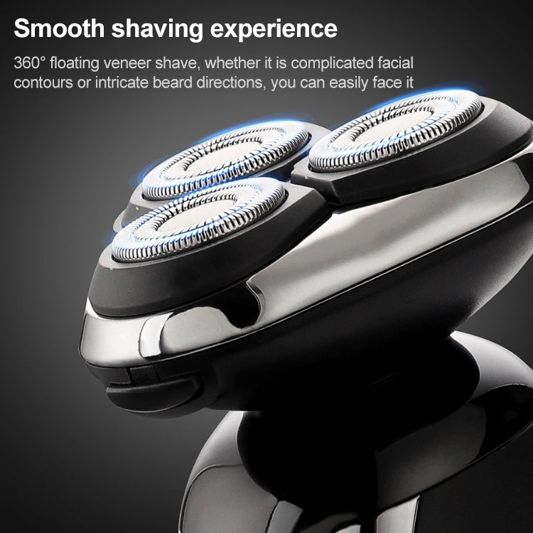 VGR V-309 6W USB Electric Shaver with LED Digital Display Eurekaonline