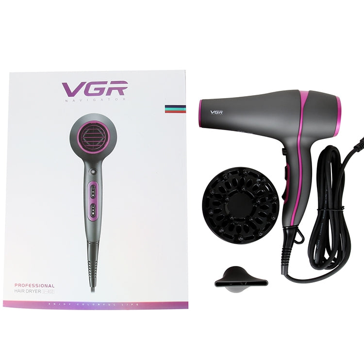 VGR V-402 2200W Household Negative Ion Hair Dryers with 6 Gear Adjustment, Plug Type: EU Plug Eurekaonline