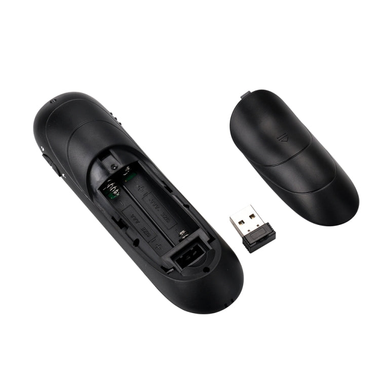 VIBOTON 504T 2.4GHz Laser Pens Wireless RF Remote Control Laser Presenter Pointer for Power Point PPT with Touchpad Air Mouse for PC Laptop Notebook(Black) Eurekaonline