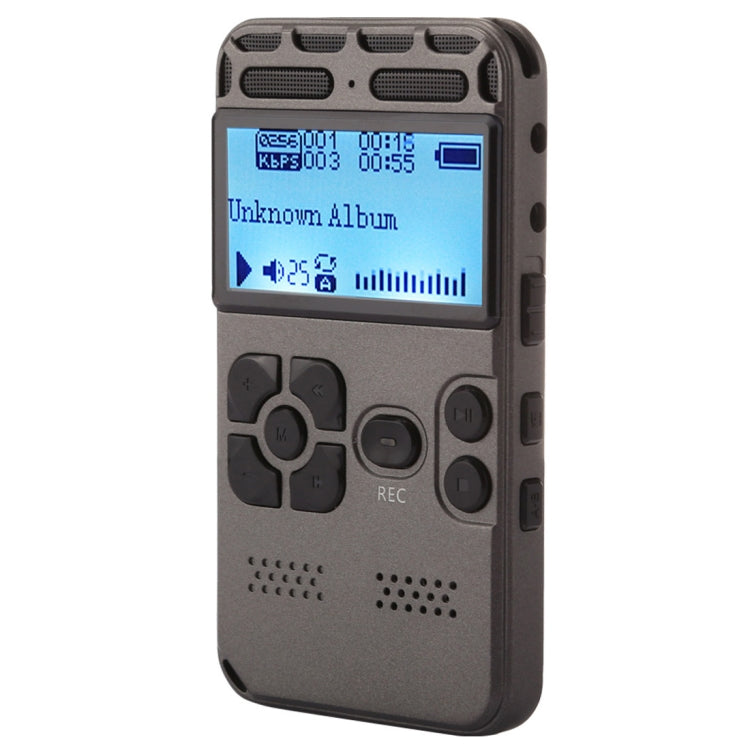 VM181 Portable Audio Voice Recorder, 8GB, Support Music Playback / TF Card / LINE-IN & Telephone Recording Eurekaonline