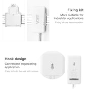 VONETS VAP11G-500S High Power CPE 20dbm Mini WiFi 300Mbps Bridge WiFi Repeater Signal Booster, Outdoor Wireless Point to Point, No Abstacle(White) Eurekaonline