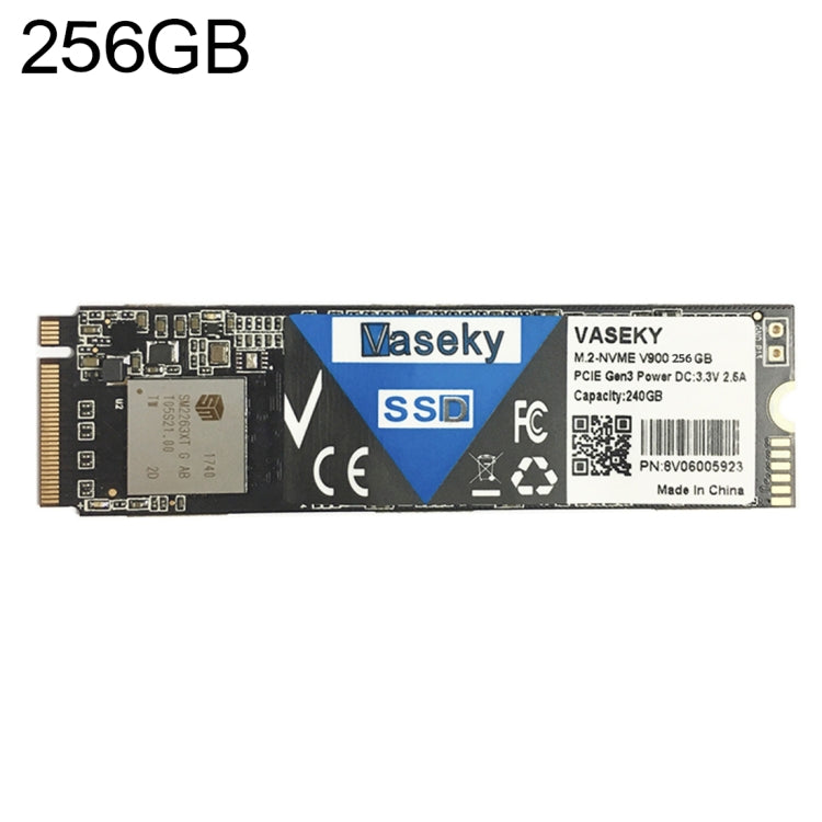 Vaseky M.2-NVME V900 256GB PCIE Gen3 SSD Hard Drive Disk for Desktop, Laptop Eurekaonline