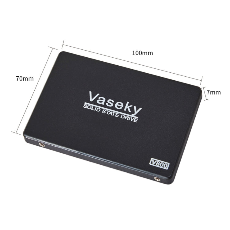 Vaseky V800 128GB 2.5 inch SATA3 6GB/s Ultra-Slim 7mm Solid State Drive SSD Hard Disk Drive for Desktop, Notebook Eurekaonline