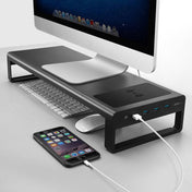 Vaydeer Desktop PC Wireless Charging Display Heightening Shelf Storage Rack, US Plug Eurekaonline