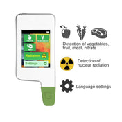 Vegetable And Fruit Meat Nitrate Residue Food Environmental Safety Tester(White) Eurekaonline