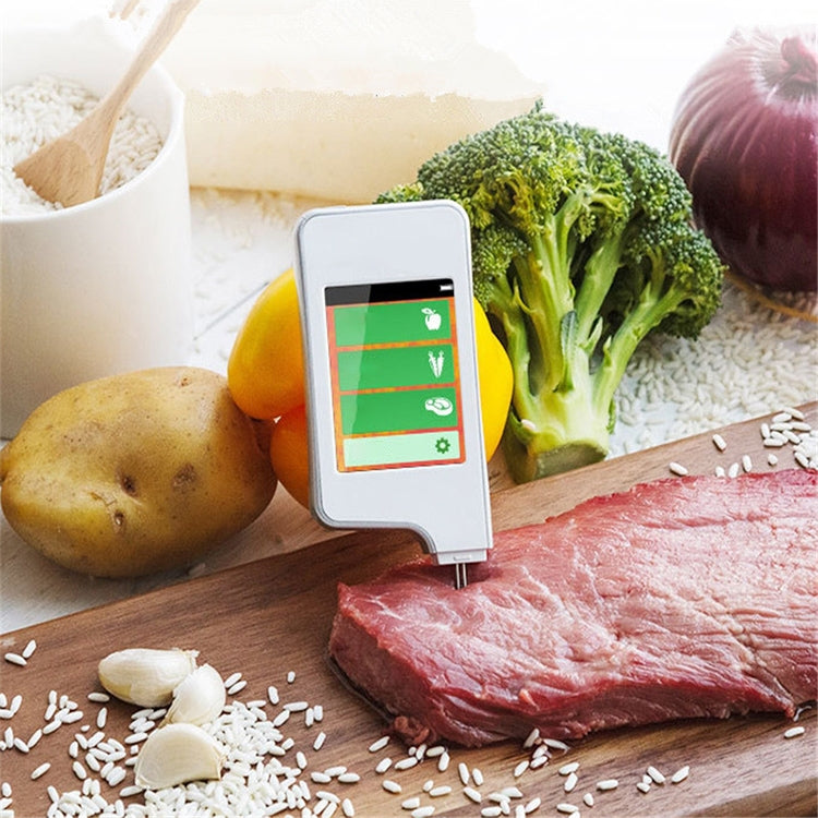 Vegetable And Fruit Meat Nitrate Residue Food Environmental Safety Tester(White) Eurekaonline