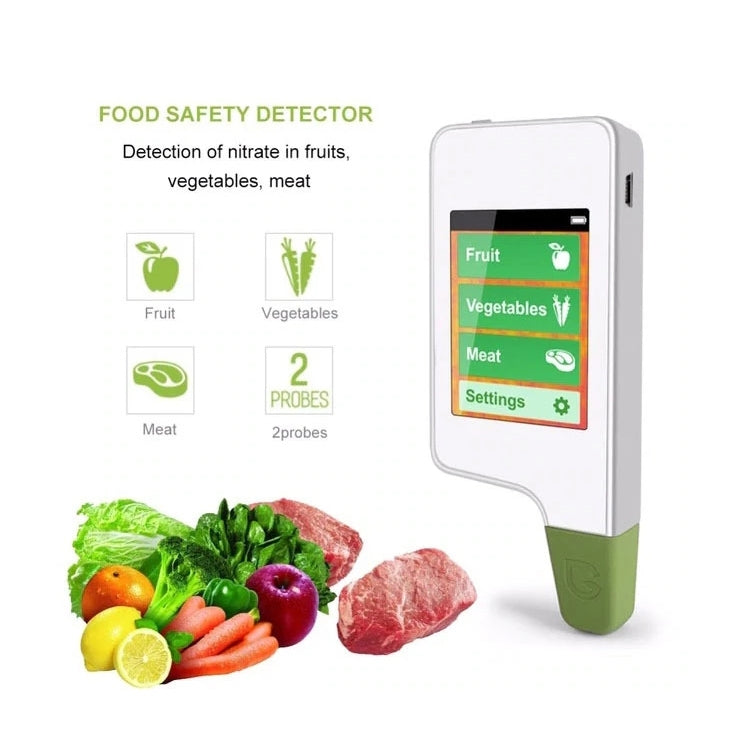 Vegetable And Fruit Meat Nitrate Residue Food Environmental Safety Tester(White) Eurekaonline