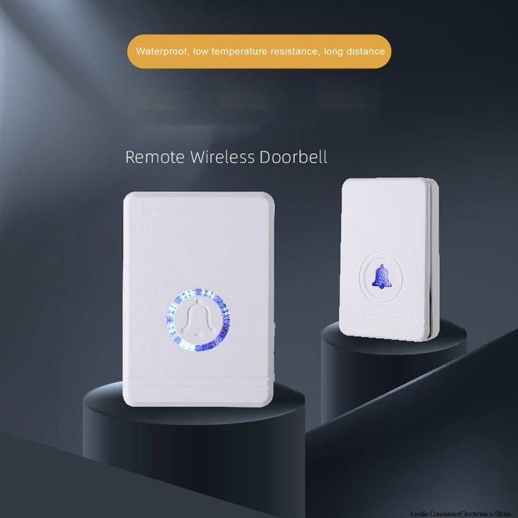 Villa Home Remote Doorbell 48 Classic Music Smart Wireless Doorbell, US Plug Eurekaonline