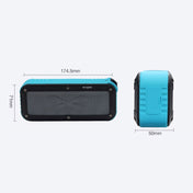 W-KING S20 Loudspeakers IPX6 Waterproof Bluetooth Speaker Portable NFC Bluetooth Speaker for Outdoors / Shower / Bicycle FM Radio (Green) Eurekaonline