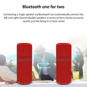 W-KING X6S Bluetooth Speaker 20W Portable Super Bass Waterproof Speaker with  Stereo Sound Soundbar Column for Music MP3 Play(black) Eurekaonline