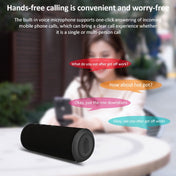 W-KING X6S Bluetooth Speaker 20W Portable Super Bass Waterproof Speaker with  Stereo Sound Soundbar Column for Music MP3 Play(black) Eurekaonline