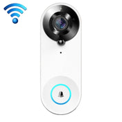 W3 150 Degree Wide Angle 1080P Smart Doorbell Set(White) Eurekaonline