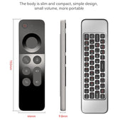 W3 Air Infrared Learning Double -Sided Wireless Mini Keyboard Mouse 2.4G Voice Remote Control Eurekaonline