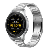 W68 1.54 inch Touch Screen IP67 Waterproof Smart Bracelet, Support Blood Oxygen Monitoring / Bluetooth Call / Heart Rate Monitoring, Style: Steel Strap(Silver) Eurekaonline