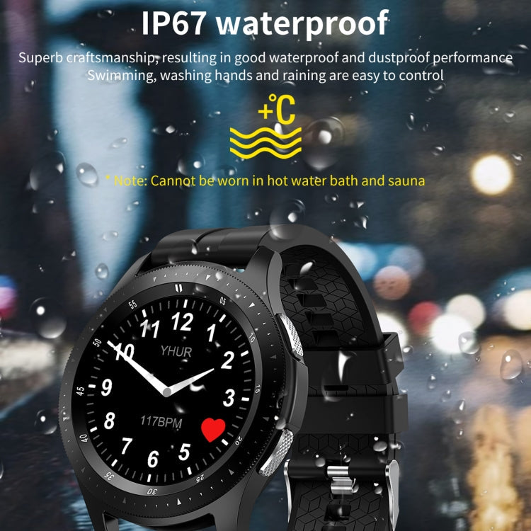 W68 1.54 inch Touch Screen IP67 Waterproof Smart Bracelet, Support Blood Oxygen Monitoring / Bluetooth Call / Heart Rate Monitoring, Style: Steel Strap(Silver) Eurekaonline