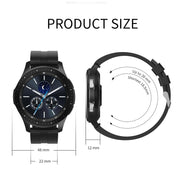 W68 1.54 inch Touch Screen IP67 Waterproof Smart Bracelet, Support Blood Oxygen Monitoring / Bluetooth Call / Heart Rate Monitoring, Style: Steel Strap(Silver) Eurekaonline