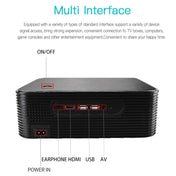 WEJOY L6+ 1920x1080P 200 ANSI Lumens Portable Home Theater LED HD Digital Projector, Android 7.1, 2G+16G, UK Plug Eurekaonline