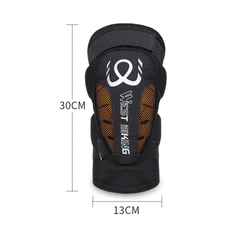 WEST BIKING YP1301056 Sports Knee Pads Cycling Running Non-Slip Knee Joint Covers, Style: Single Right Eurekaonline