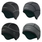 WHEEL UP 7255 Ooutdoor Warm Skiing Cycling Headgear Hiking Hat, Color: Black (no Hole) Eurekaonline