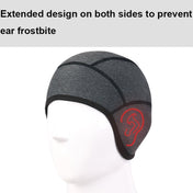 WHEEL UP 7255 Ooutdoor Warm Skiing Cycling Headgear Hiking Hat, Color: Deep Gray (with Hole) Eurekaonline