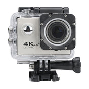 WIFI Waterproof Action Camera Cycling 4K camera Ultra Diving  60PFS kamera Helmet bicycle Cam underwater Sports 1080P Camera(Silver Grey) Eurekaonline