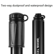 West Biking Bicycle High Pressure Pump Mini Portable Basketball Inflator With Hose(Black) Eurekaonline