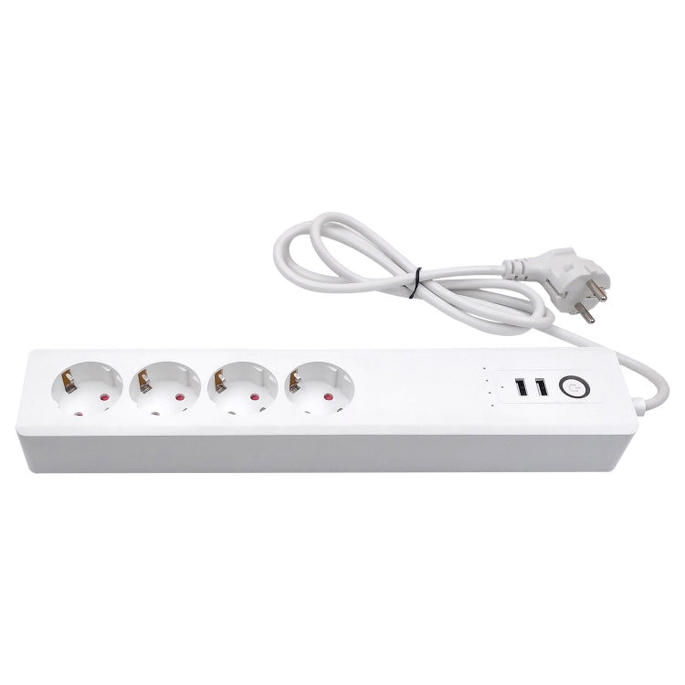 WiFi 16A SM-SO306-E 4 Holes + 2 USB Multi-purpose Smart Power Strip, EU Plug Eurekaonline