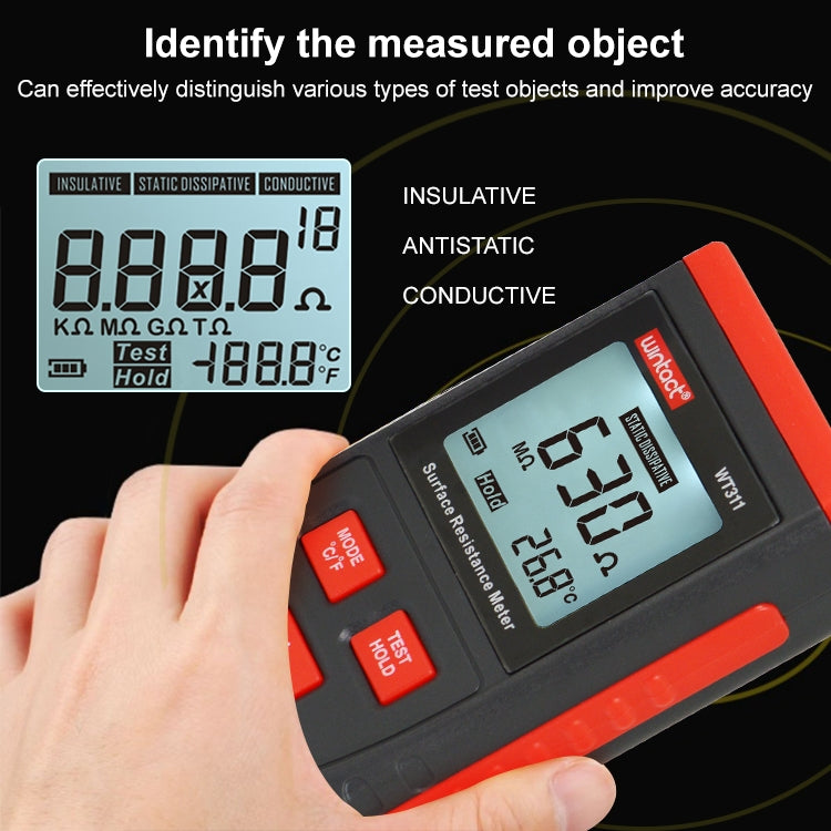 Wintact WT311 Surface Resistance Meter Eurekaonline