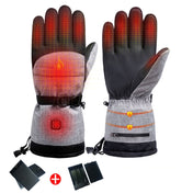 Winter Heating Hand Warmer Electric Thermal Gloves ,Specification: With Battery Box Eurekaonline