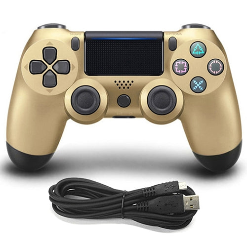 Wired Game Controller for Sony PS4(Gold) Eurekaonline