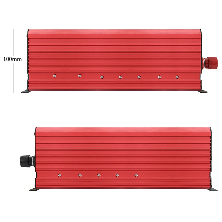 XUYUAN 3000W Car Inverter USB Display Charging Converter, Specification: 12V to 220V Eurekaonline