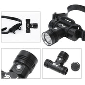 YWXLight 60m Underwater Photography Video Fill-up Headlight Diving Flashlight with Battery Display Function(Headlight) Eurekaonline